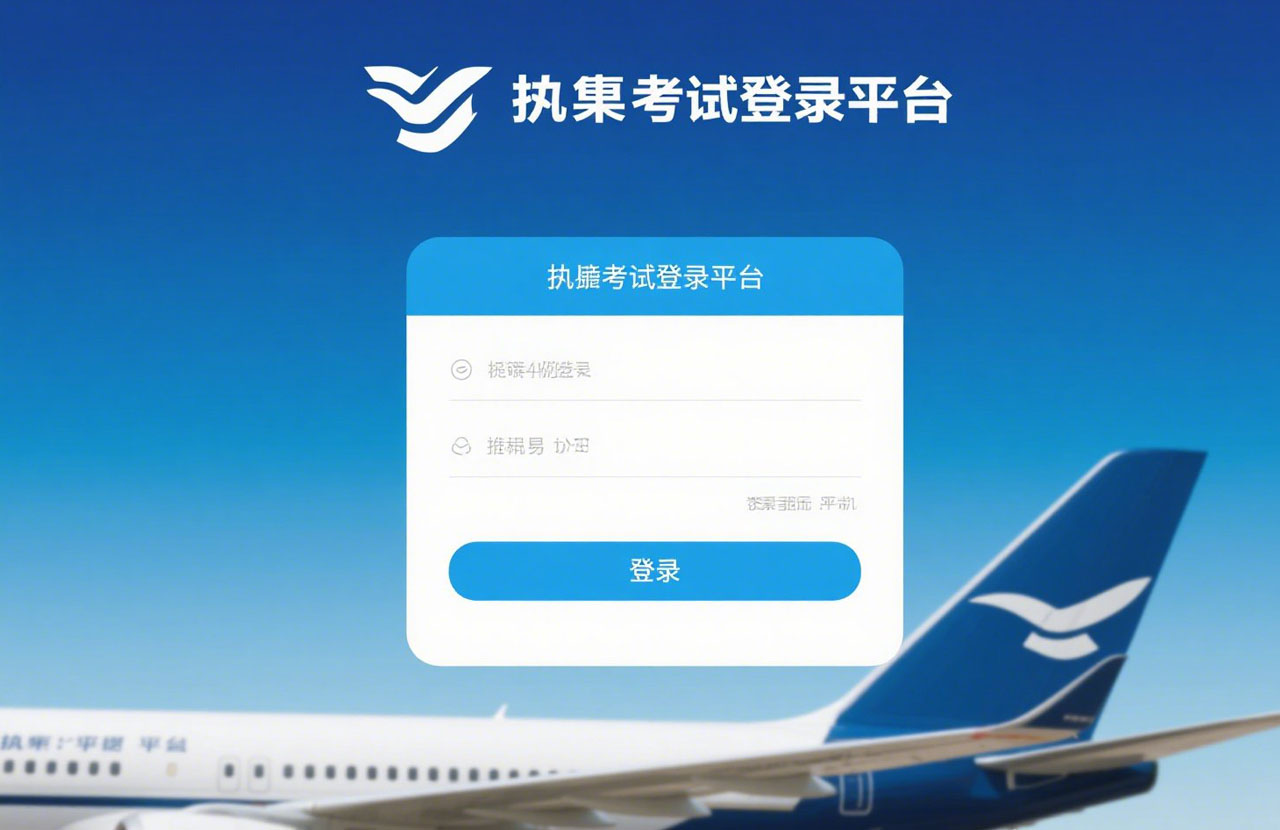 民航執(zhí)照考試登錄平臺(tái)