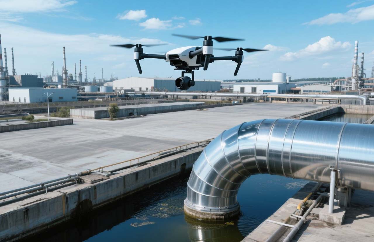 排污口巡查無人機|巡查無人機開啟全域精準治理