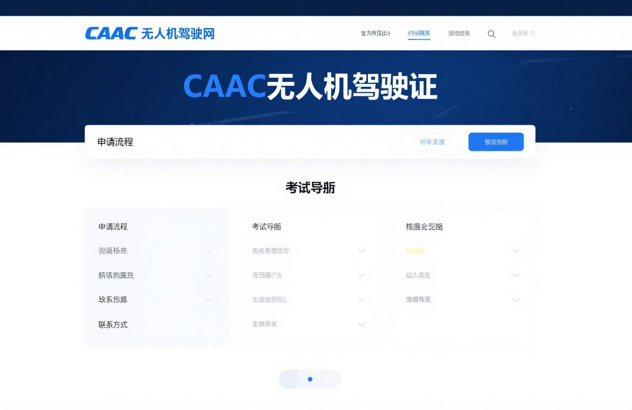 caac無人機駕駛證官網|認準CAAC無人機官網，正規平臺更安心！