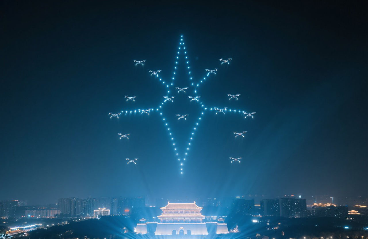 西安無人機表演|千年古都的夜空秀，科技點亮文化的新名片