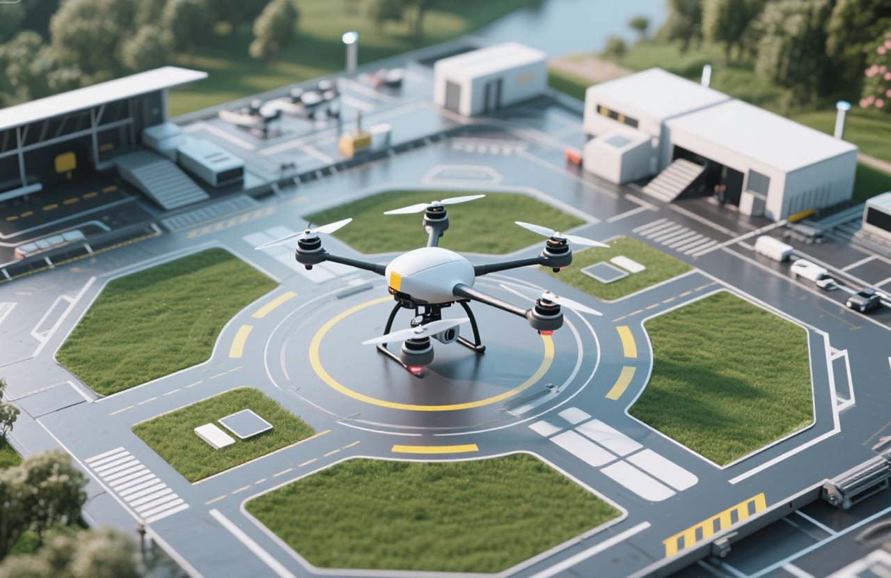 無人機機場|低空經濟的“起落架”，未來城市的智能空中驛站
